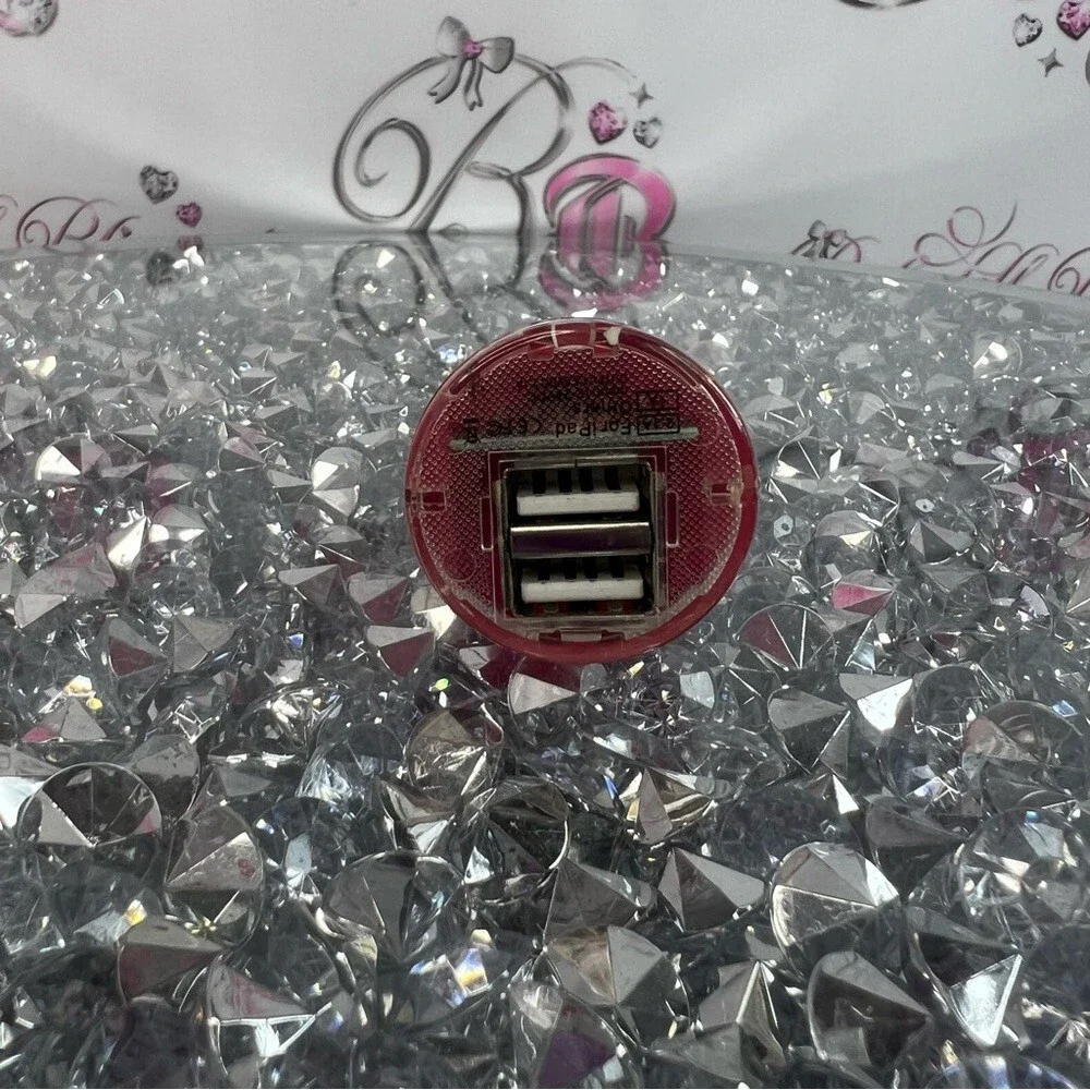 Pdi Accessories Bright Pink USB Car Charger